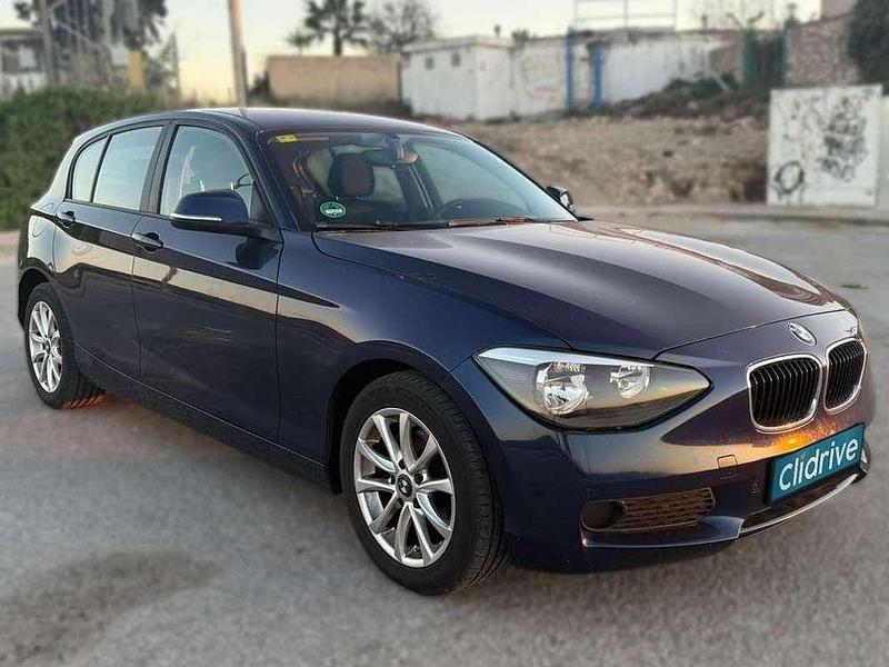 Usado BMW 116 116 CV (85 kW) 2012 Azul Utilitario