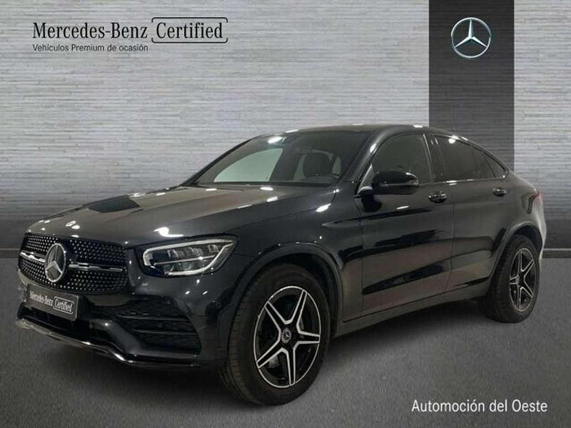 Gris Usado 2021 Mercedes GLC220 AMG line SUV | 44.900 € (Caro) - Imagen 1/4