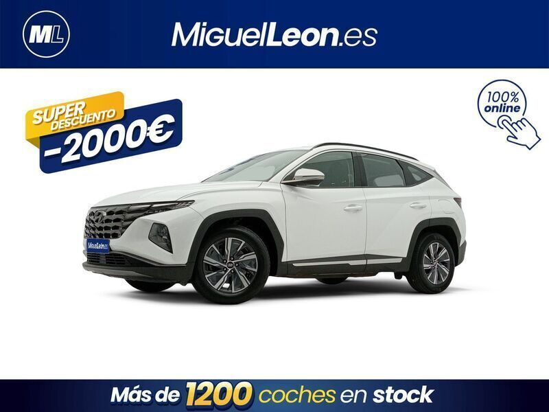 Blanco Usado 2022 Hyundai Tucson SUV | 23.985 € (Precio justo) - Imagen 1/3