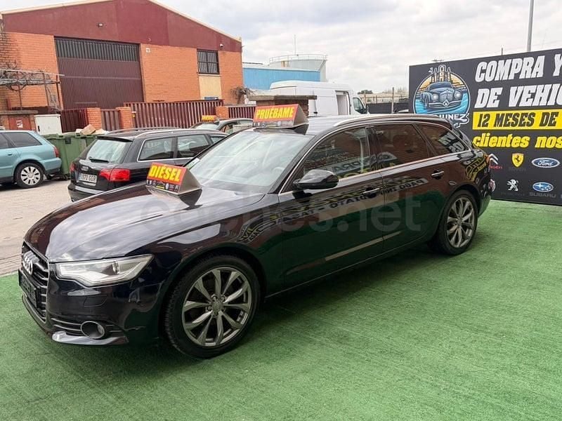 Usado Audi A6 Premium 245 CV (180 kW) 2014 Negro Familiar
