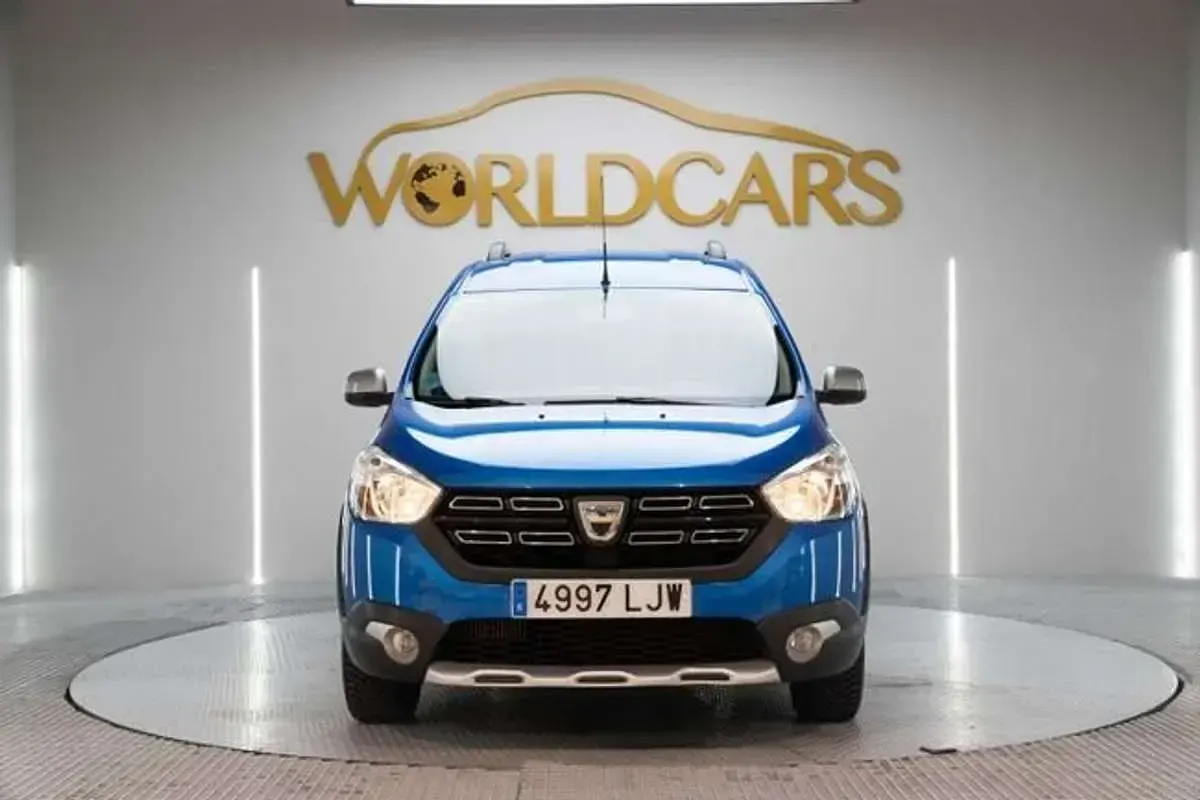 Usado Dacia Dokker 131 CV (96 kW) 2020 Azul Monovolumen