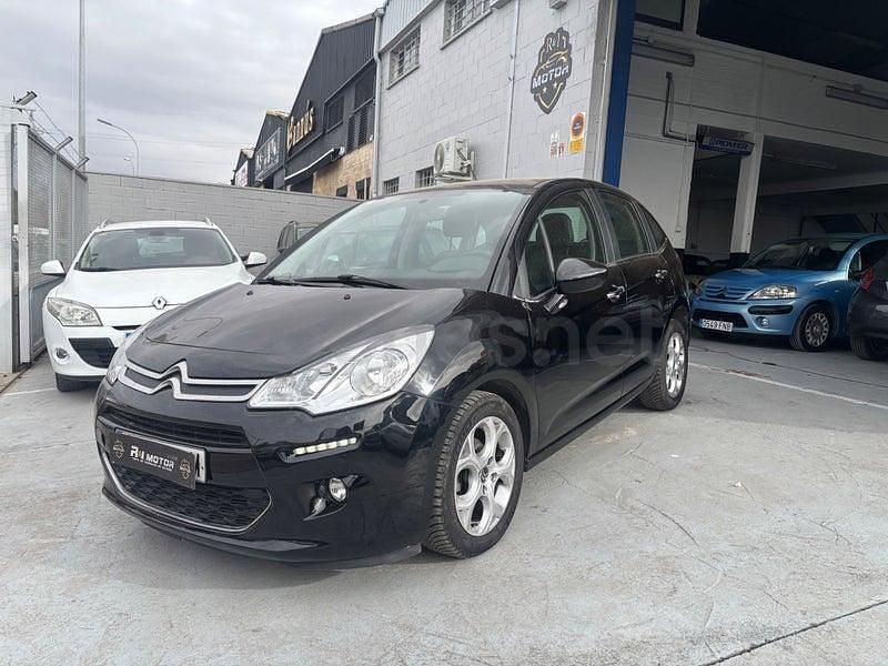 Usado Citroën C3 82 CV (60 kW) 2014 Negro Berlina