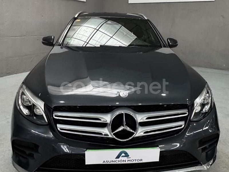 Usado Mercedes GLC220 170 CV (125 kW) 2015 Negro SUV