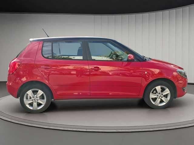 Brugt Skoda Fabia Ambition 69 HK (50 kW) 2015 Rød Hatchback