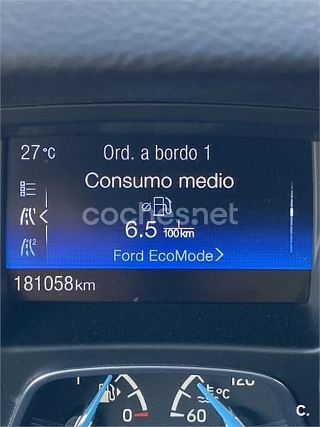 Rojo Usado 2017 Ford Focus Titanium Berlina | 8500 € (Buen precio) - Imagen 1/1