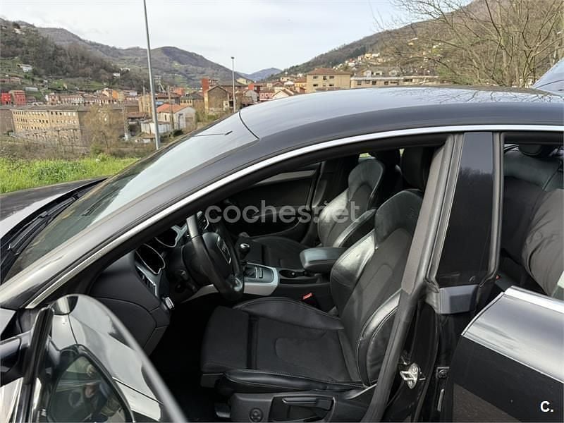 Usado Audi A5 Sportback S-Line 143 CV (105 kW) 2011 Negro Utilitario