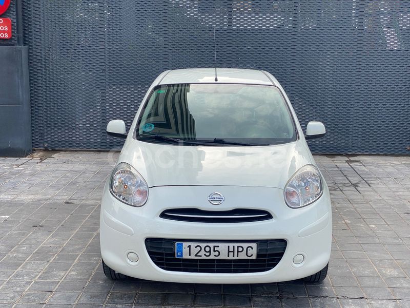 Blanco Usado 2013 Nissan Micra Acenta Utilitario | 5490 € (Precio justo) - Imagen 1/4