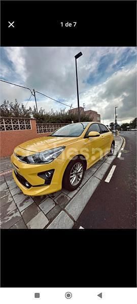 Amarillo Usado 2021 Kia Rio Berlina | 11.500 € (Buen precio) - Imagen 1/4