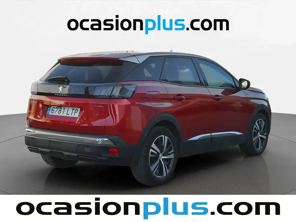 Usado Peugeot 3008 Allure 225 CV (165 kW) 2021 Rojo SUV