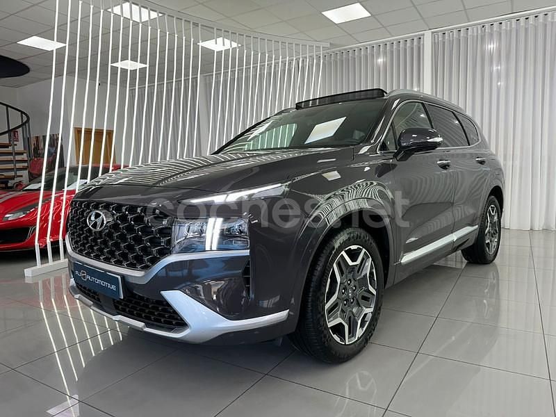 Gris / plata Usado 2022 Hyundai Santa Fe Style SUV | 34.990 € (Buen precio) - Imagen 1/4