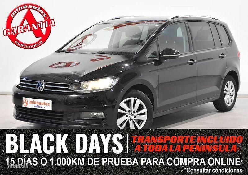 Usado VW Touran Advance 151 CV (111 kW) 2019 Negro Monovolumen
