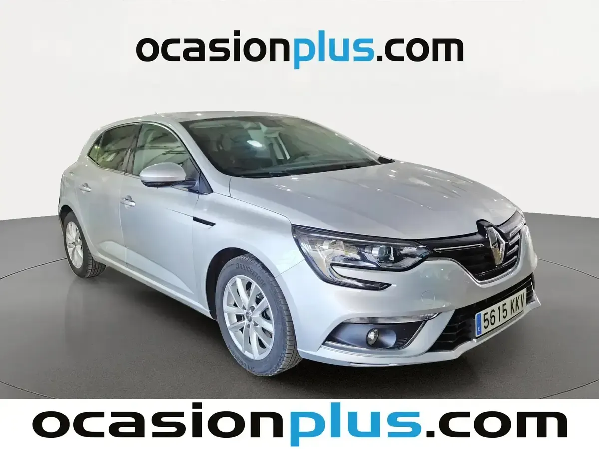 Usado Renault Mégane 130 CV (95 kW) 2018 Gris Berlina