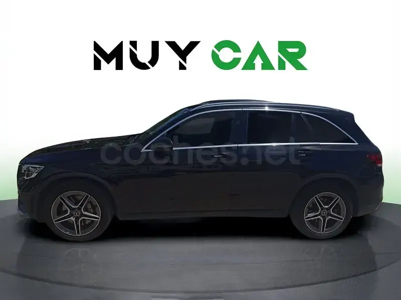 Usado Mercedes GLC200 163 CV (119 kW) 2022 Negro SUV