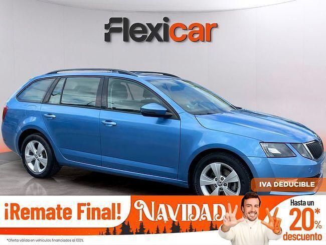 Azul Usado 2019 Skoda Octavia Familiar | 15.490 € (Precio justo) - Imagen 1/4