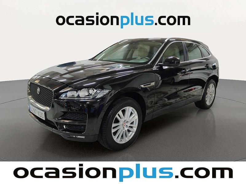 Negro Usado 2017 Jaguar F-Pace Prestige SUV | 28.550 € - Imagen 1/4