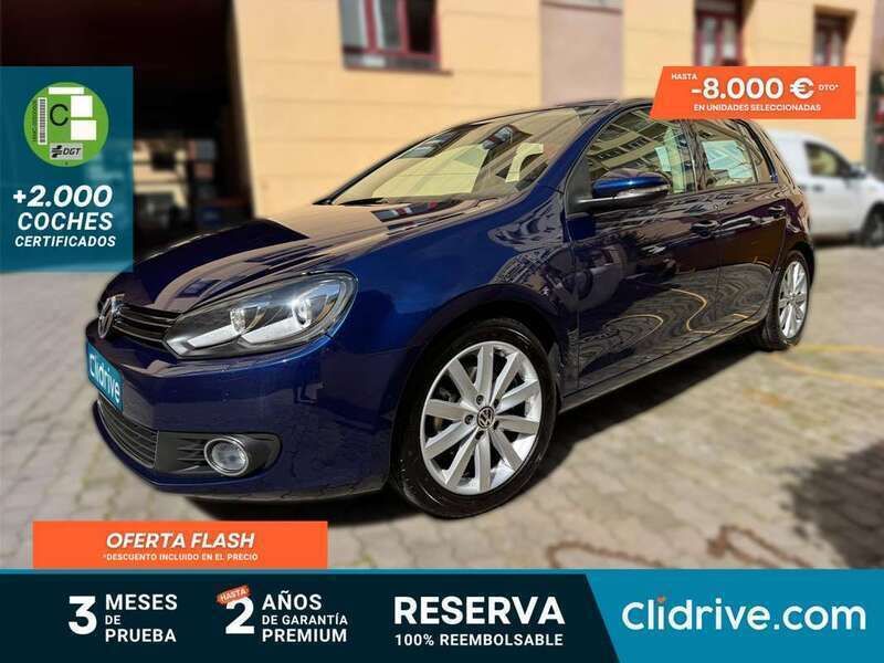 Azul Usado 2010 VW Golf VI Advance Utilitario | 9990 € (Precio justo) - Imagen 1/3