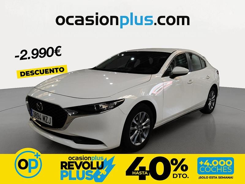 Usado Mazda 3 Prime-Line 140 CV (102 kW) 2025 Blanco Berlina