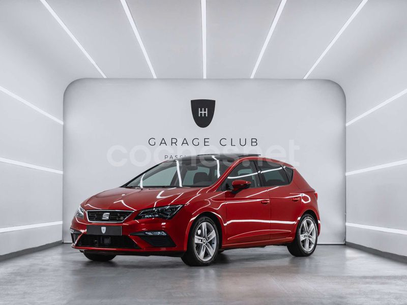 Granate Usado 2018 Seat Leon FR Berlina | 15.999 € (Un poco caro) - Imagen 1/4