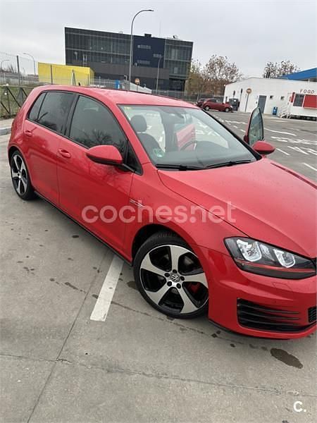 Rojo Usado 2013 VW Golf GTI Berlina | 14.500 € (Buen precio) - Imagen 1/4
