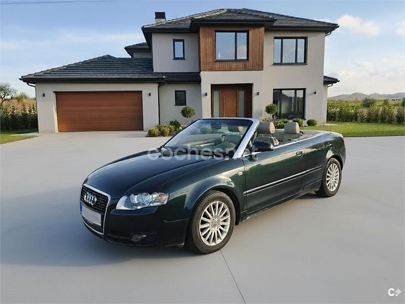 Verde Usado 2006 Audi A4 Cabriolet Descapotable | 10.900 € - Imagen 1/4