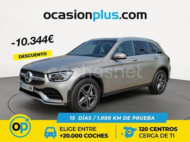 Gris / plata Usado 2022 Mercedes GLC220 SUV | 38.990 € (Precio justo) - Imagen 1/4