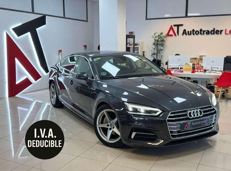 Gris Usado 2018 Audi A5 Sportback Utilitario | 22.499 € (Precio justo) - Imagen 1/4
