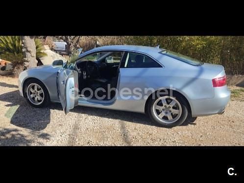 Azul Usado 2008 Audi A5 Coupe | 10.599 € (Precio justo) - Imagen 1/3