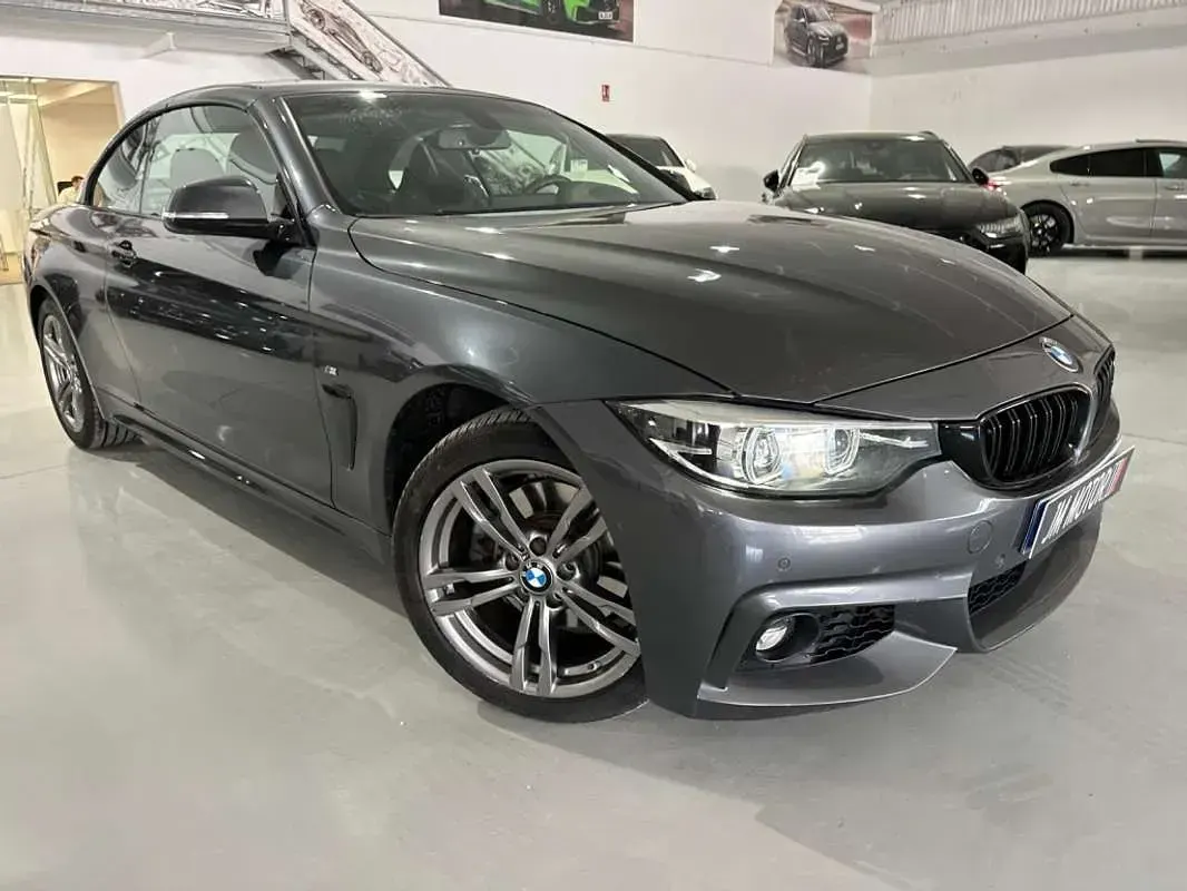 Usado BMW 430 Cabriolet 252 CV (185 kW) 2018 Gris Descapotable