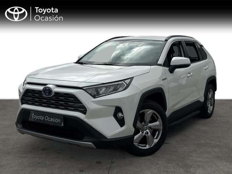 Blanco Usado 2021 Toyota RAV4 Hybrid Advance SUV | 27.990 € (Buen precio) - Imagen 1/4