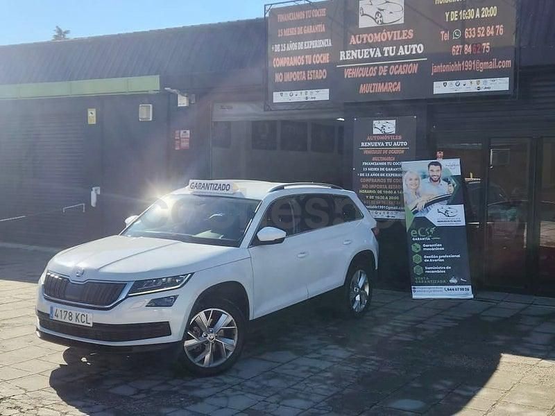 Usado Skoda Kodiaq Style 150 CV (110 kW) 2017 Blanco SUV