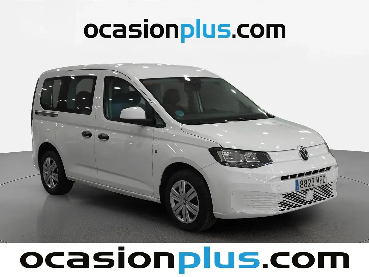 Usado VW Caddy 102 CV (75 kW) 2023 Blanco Monovolumen
