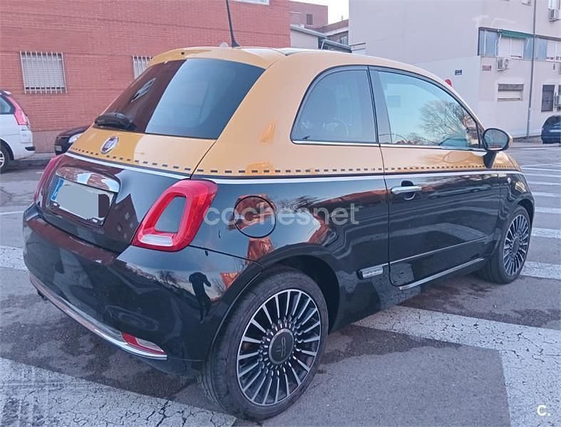 Usado Fiat 500 Lounge 105 CV (77 kW) 2016 Amarillo Berlina