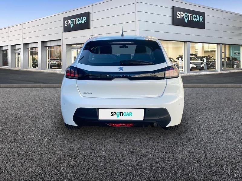 Usado Peugeot 208 Active 75 CV (55 kW) 2020 Blanco Utilitario