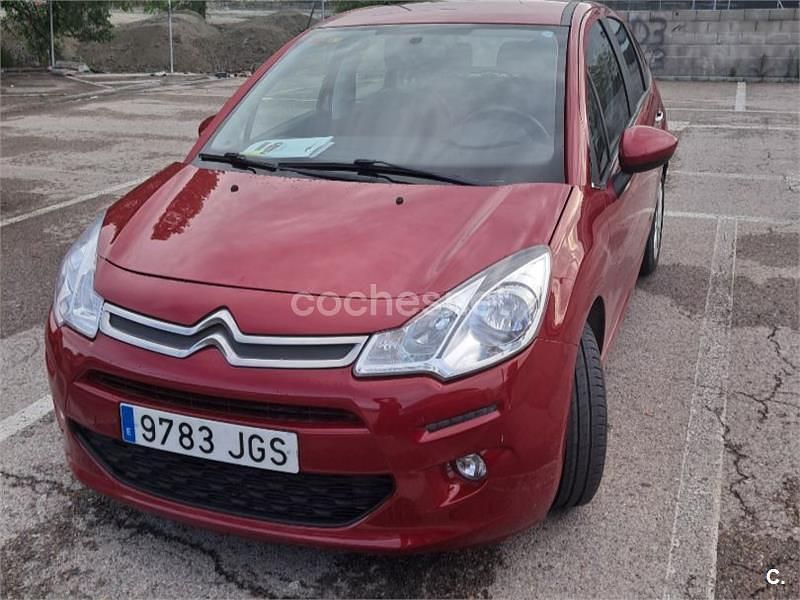 Usado Citroën C3 92 CV (67 kW) 2015 Granate Berlina