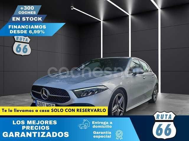Gris / plata Usado 2024 Mercedes A180 Berlina | 29.490 € (Buen precio) - Imagen 1/4