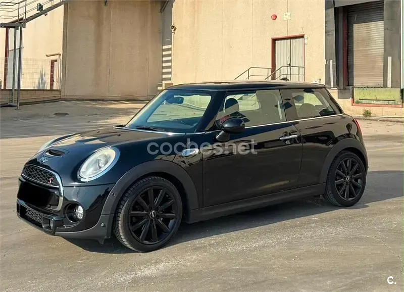 Usado Mini Cooper S Coupé 184 CV (135 kW) 2014 Negro Coupe