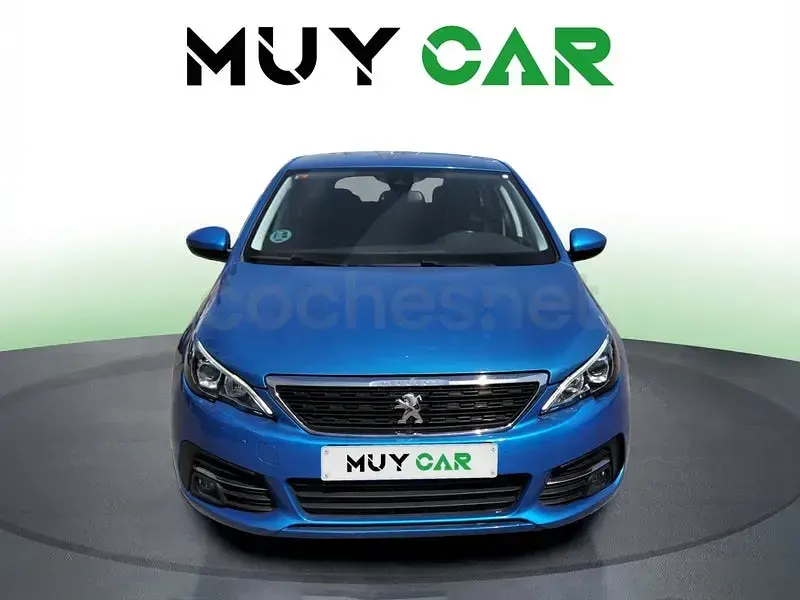 Usado Peugeot 308 SW Active 130 CV (95 kW) 2021 Azul Familiar