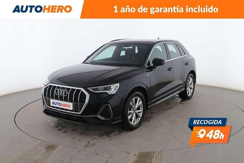 Negro Usado 2020 Audi Q3 Ambiente SUV | 28.856 € (Precio justo) - Imagen 1/4