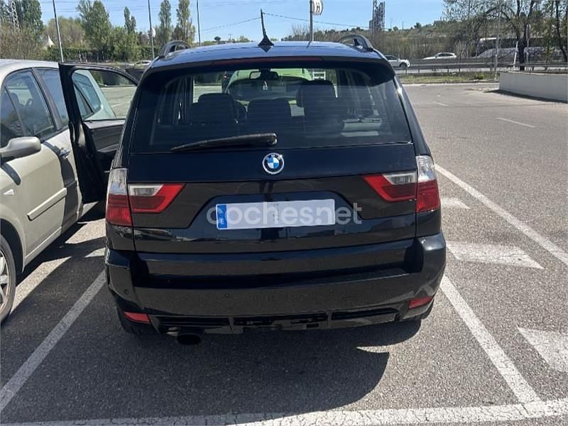 Usado BMW X3 177 CV (130 kW) 2009 Negro SUV