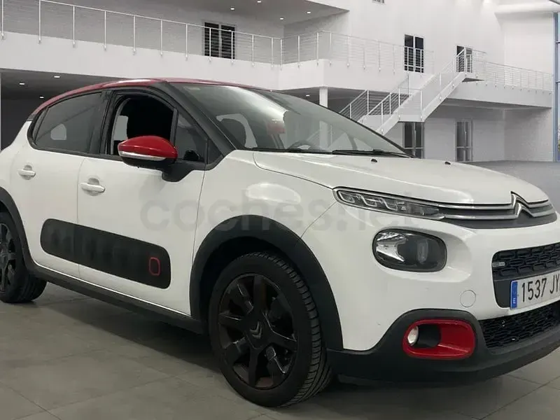 Usado Citroën C3 PureTech 82 CV (60 kW) 2017 Blanco Berlina