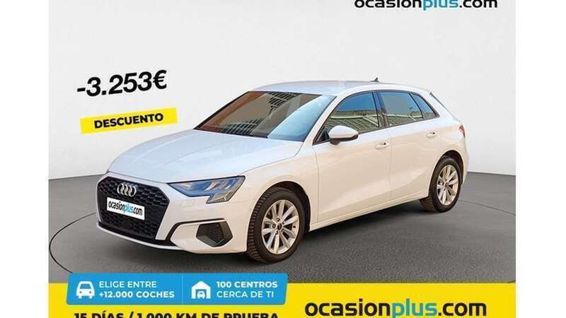 Blanco Usado 2023 Audi A3 Sportback Utilitario | 23.264 € (Precio justo) - Imagen 1/1