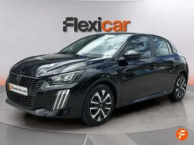 Usado Peugeot 208 Style 100 CV (73 kW) 2024 Negro Utilitario