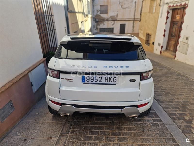 Blanco Usado 2012 Land Rover Range Rover evoque Dynamic SUV | 12.600 € (Caro) - Imagen 1/4