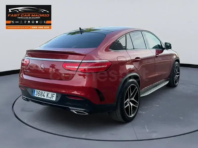 Usado Mercedes GLE350 258 CV (189 kW) 2015 Granate SUV