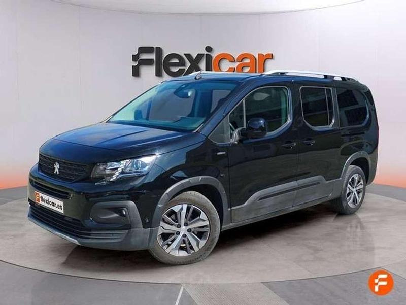 Usado Peugeot Rifter GT-line 131 CV (96 kW) 2020 Negro Monovolumen