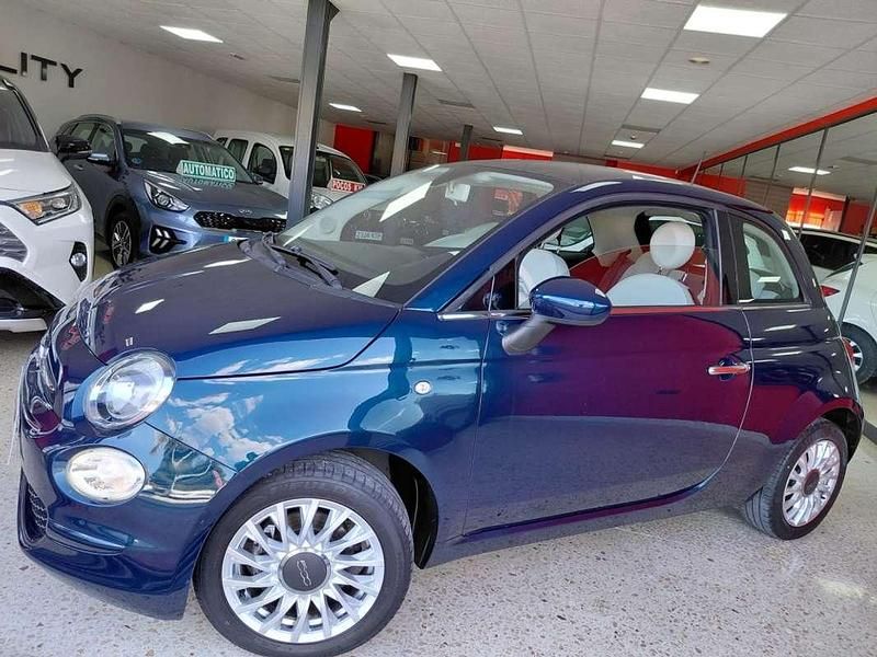 Azul Usado 2019 Fiat 500 Lounge Utilitario | 8600 € (Buen precio) - Imagen 1/4