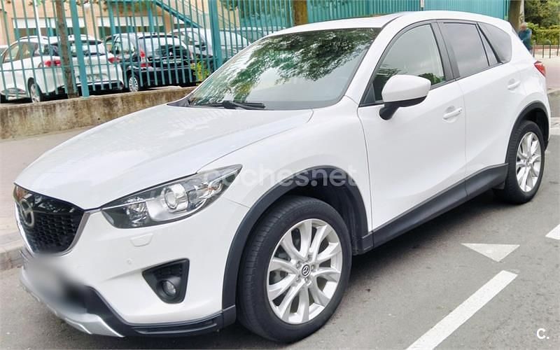 Usado Mazda CX-5 Luxury 175 CV (128 kW) 2013 Blanco SUV