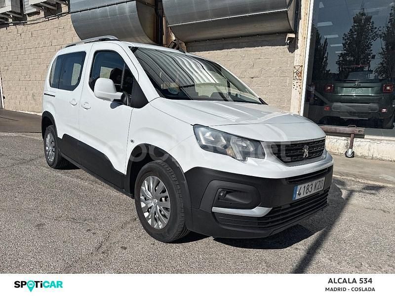 Usado Peugeot Rifter Active 110 CV (80 kW) 2019 Blanco Monovolumen