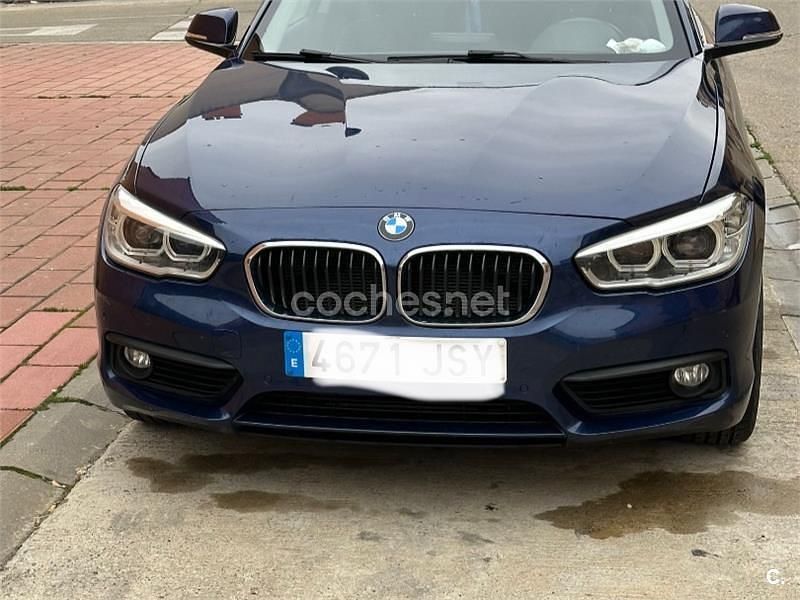 Azul Usado 2016 BMW 116 Efficient Dynamics Utilitario | 13.400 € (Precio justo) - Imagen 1/4