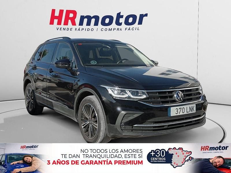Usado VW Tiguan Life 150 CV (110 kW) 2021 Negro SUV